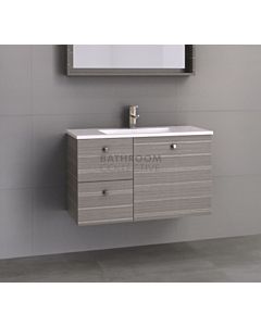 Timberline - Carlo 900mm Wall Hung Vanity with Dolomite Matte Top