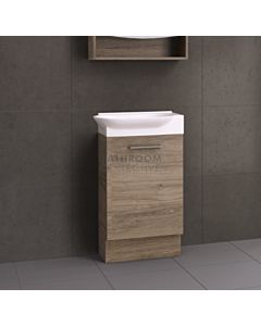 Timberline - Lisbon 570mm Floor Standing Vanity with Ceramic Top