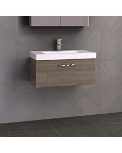 Timberline - Orlando 750mm Wall Hung Vanity with Grand Acrylic Top