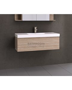 Timberline - Orlando 1050mm Wall Hung Vanity with Grand Acrylic Top