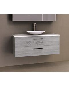 Timberline - Nevada Plus 1200mm Wall Hung Vanity with 20mm Meganite Top and Ceramic Above Counter Basin