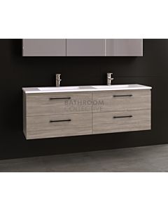 Timberline - Nevada Plus 1500mm Wall Hung Vanity with Double Basin Acrylic Top
