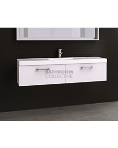 Timberline - Orlando 1500mm Wall Hung Vanity with Grand Acrylic Top