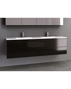 Timberline - Nevada Plus 1800mm Wall Hung Vanity with Double Basin Acrylic Top