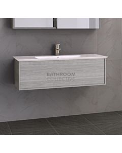 Timberline - Santos 1200mm Wall Hung Vanity with Ceramic Top