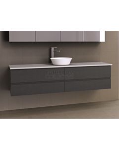 Timberline - Ashton 1800mm Wall Hung Vanity with Stone, Freestyle or Meganite Top and Ceramic Basin