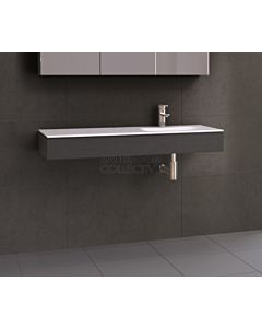 Timberline - Splice 1200mm Wall Hung Vanity with Pond Basin Top