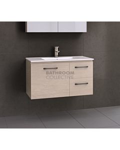 Timberline - Nevada 900mm Wall Hung Vanity with Acrylic Top