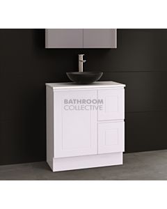 Timberline - Nevada Classic 750mm Floor Standing Vanity with 20mm Meganite Top and Ceramic Above Counter Basin