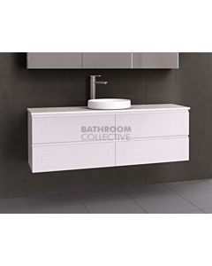 Timberline - Nevada Plus Classic 1500mm Wall Hung Vanity with 20mm Meganite Top and Ceramic Above Counter Basin