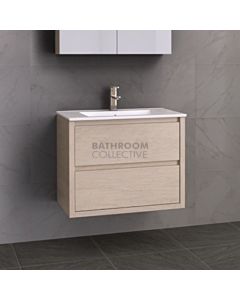 Timberline - Grange 750mm Wall Hung Vanity with Ceramic Top