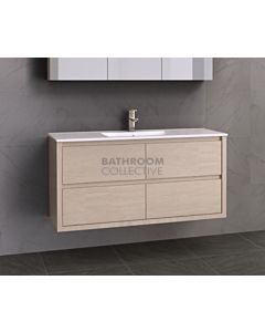 Timberline - Grange 1200mm Wall Hung Vanity with Ceramic Top