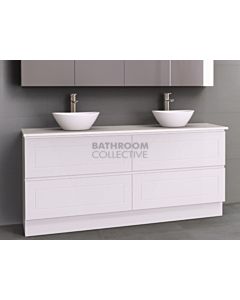 Timberline - Nevada Plus Classic 1800mm Floor Standing Vanity with 20mm Meganite Top and Ceramic Above Counter Double Basin