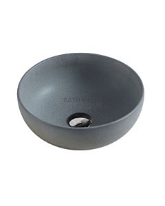 Collections - Asti 350mm Rock Cemento Counter Top Round Basin