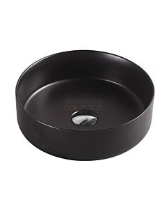 Collections - Sasso 355mm Matte Black Counter Top Round Basin