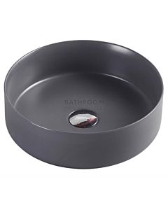 Collections - Sasso 355mm Nero Grey (Gunmetal) Counter Top Round Basin