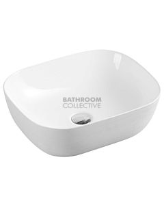 Collections - Chur 490mm Touchline White Counter Top Rectangular Basin 