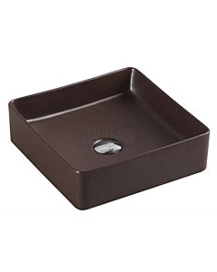 Collections - Etna 360mm Cappuccino Brown Counter Top Square Basin 