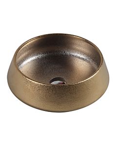 Collections - Trier 410mm Art Gold Counter Top Circular Basin 
