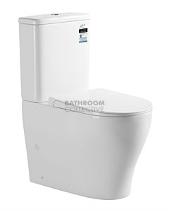 Collections - Sena Back to Wall Rimless Toilet Suite (P & S Trap 120 - 250mm) 