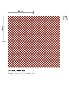 Bisazza - Flooring Dama Rossa Decorative Glass Mosaic Tile, order unit 1.17m2