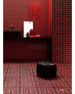 Bisazza - Flooring Key Red Decorative Glass Mosaic Tile, order unit 1.29m2