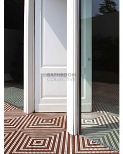 Bisazza - Flooring Wenge' Marrone Decorative Glass Mosaic Tile, order unit 1.37m2