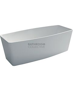Fienza - Bafana Cast Stone Freestanding Bath Tub 1700mm MATTE WHITE