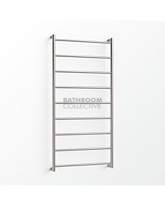 Avenir - Abask 1300x600mm Heated Towel Ladder - Brushed Stainless Steel