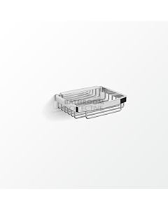 Avenir - Universal Small Rectangular Detachable Soap Basket - Chrome 