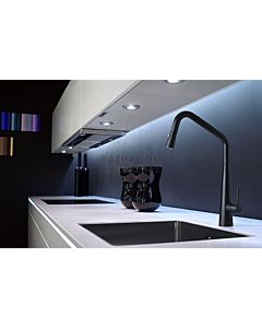 Linsol - Elias Kitchen Sink Mixer with Pull Out Spray Matte Black