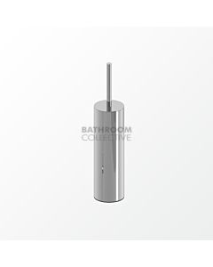 Avenir - Universal Round Freestanding Toilet Brush Set - Chrome 