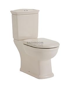 RAK - Traditional Washington Closed Coupled Toilet IVORY (Bottom Inlet S Trap 200 - 280mm)