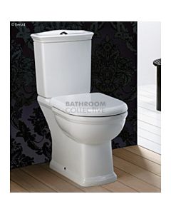 RAK - Traditional Washington Closed Coupled Toilet (Bottom Inlet P Trap)