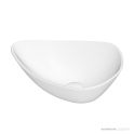 ADP Fiore 530mm Ceramic Above Counter Basin, Gloss White