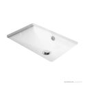 ADP Scoop 560mm Ceramic Under Counter Basin, Gloss White