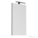 ADP Daylight 450mm Wall Mirror with Overhead LED, Matte Black