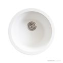 ADP Bellevue 440mm Round Sink, Matte White