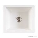 ADP Bellevue 405mm Small Rectangular Sink, Matte White