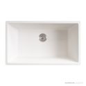 ADP Bellevue 790mm Large Rectangular Sink, Matte White