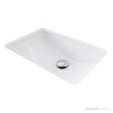 ADP Gravity 525mm Ceramic Under Counter Basin, Gloss White