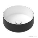 ADP Margot Duo Duo 360mm Ceramic Above Counter Basin, Black/White