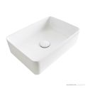 ADP Selma 405mm Ceramic Above Counter Basin, Gloss White