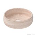 ADP Arlo 400mm Stone Above Counter Basin, Travertine