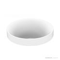 ADP Joy 277mm Solid Surface Semi Inset Basin, Gloss White