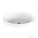 ADP Dignity 495mm Solid Surface Semi Inset Basin, Matte White
