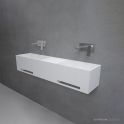 Apaiser Soka Double Vanity Basin 1800mm Stone Vanity Top Only