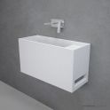 Apaiser Soka Powder Vanity 550mm Stone Single Basin Right Only