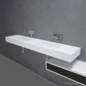 Apaiser Sublime Pastille Integrated Double Basin Stone Vanity Top Only