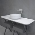 Apaiser Geometrics 600mm Stone Zen Butler's Tray Only